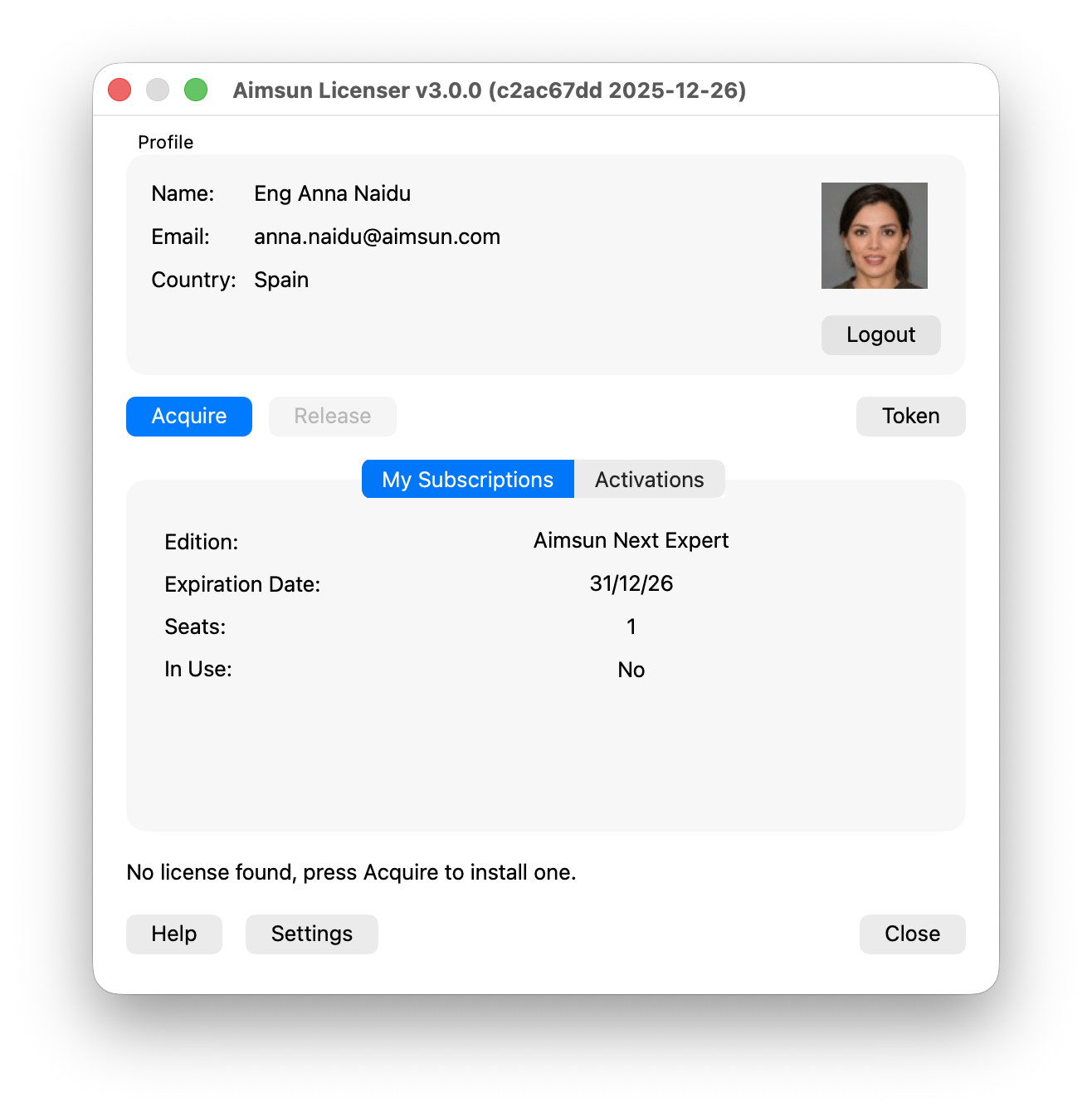 Aimsun Licenser without a license activate Aimsun Licenser