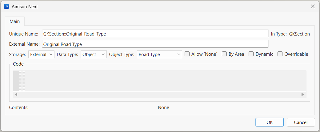 Type Editor