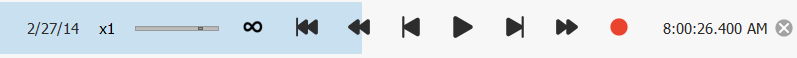 Animated Simulation Task bar Animated Replay Task bar